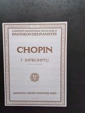 Partition chopin 1er d'occasion Partition chopin 1er d'occasion  Milly-sur-Thérain
