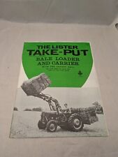 Lister take put for sale  CARLISLE