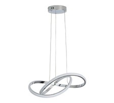 Chrome pendant ceiling for sale  WATFORD