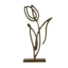 Statuette tulipanu métal d'occasion  France
