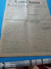 Lavoro fascista 1939 usato  Roma
