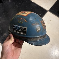 Capacete de suspensão vintage 1950 shorty motocicleta celeiro encontrar LEIA COMO ESTÁ comprar usado  Enviando para Brazil