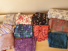 Assorted patterned fabrics for sale  NORWICH