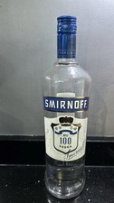 Vodca Smirnoff Blue Label 1 litro 50% vol. 100 garrafas vazias raras comprar usado  Enviando para Brazil