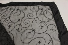 Black organza table for sale  Dayton