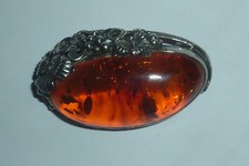Ancienne broche ambre d'occasion  Flers