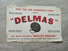 Buvard delmas boulets d'occasion  Fouras