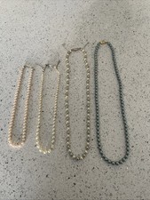 Four faux pearl for sale  NEWCASTLE UPON TYNE