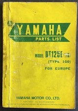Yamaha dt125e motorcycle for sale  LEICESTER