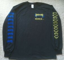 Usado, CAMISA BENEDICTION TOUR 1993 death metal azul matador de uva parafuso lançador deicida comprar usado  Enviando para Brazil