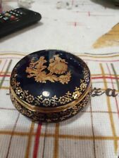 Portapillole ceramica limoges usato  Torino