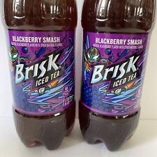 2 Brisk Ice Tea edição limitada Blackberry Smash garrafa de 1 litro comprar usado  Enviando para Brazil