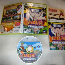 1314 - JEU MICROSOFT XBOX 360 - NARUTO RISE OF A NINJA - PAL FRANÇAIS, usado comprar usado  Enviando para Brazil