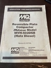 Multiquip mikasa mvh502dsb for sale  Keno