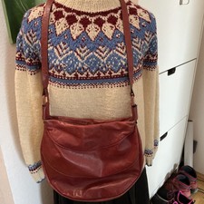 Damen schultertasche rot gebraucht kaufen  Unna
