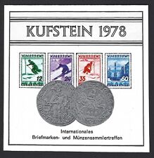 Vignettenblock kufstein 1978 gebraucht kaufen  Gotha-Umland