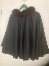 Kaschmir poncho echtpelz gebraucht kaufen  München