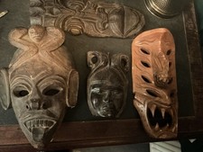 Tribal masks bundle for sale  NUNEATON