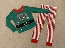 Christmas elf pyjamas for sale  WORKINGTON