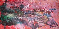 Quadro astratto dipinto usato  Vajont