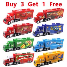 Mack Lightning McQueen King Disney Pixar Cars Cruz Container Hauler Caminhão Brinquedos comprar usado  Enviando para Brazil