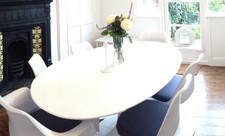 Eero saarinen oval for sale  PERSHORE