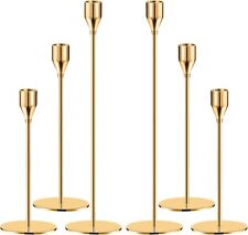 Candlestick holders gold for sale  UK