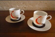 Tasses café porcelaine d'occasion  Garat