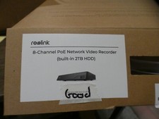 Gravador de vídeo em rede Reolink NVS8 12MP 8 canais POE (NVR) 2TB 8CH para câmeras comprar usado  Enviando para Brazil