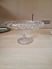 Vintage glass cake for sale  GRANTHAM