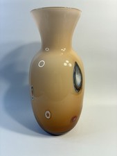 Glass peach vase for sale  Glenshaw