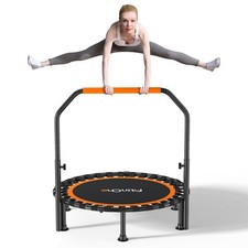 Mini trampolim dobrável FitinOne 40" com alça carga máxima 330 lb dobrável  comprar usado  Enviando para Brazil