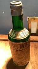 Garrafa antiga FERNET BRANCA c.1930 com etiquetas vazias 8 1/4" de altura comprar usado  Enviando para Brazil