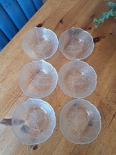 Arcoroc leaf pattern for sale  IPSWICH