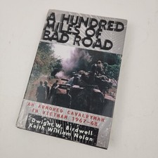 A Hundred Miles of Bad Road HBDJ Birdwell Armored Tanks in Vietnam War Military comprar usado  Enviando para Brazil