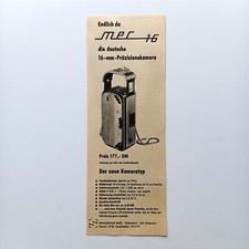 1958 mec minaturkamera gebraucht kaufen  Berlin