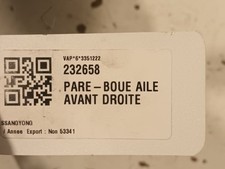 Pare boue aile d'occasion  Dunkerque-