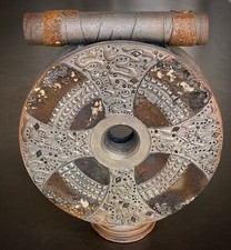 Escultura em disco de cerâmica Raku, Steve Fitzgerald – Inspirada em relíquias celtas e japonesas comprar usado  Enviando para Brazil