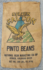 Vintage usa burlap for sale  Ludlow
