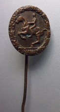 Reiterabzeichen miniatur bronz gebraucht kaufen  Gartow