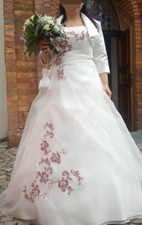 Brautkleid reifrock bolero gebraucht kaufen  Lauta