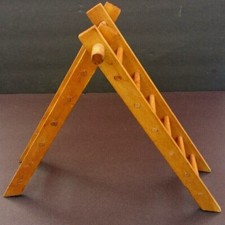 Brinquedo infantil escada de madeira caminhão de bombeiros casa playground 21 3/8" dobrado 11 3/8" muito bom estado CD comprar usado  Enviando para Brazil