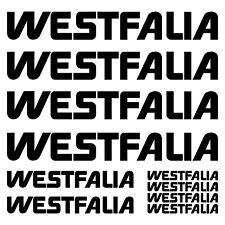 Westfalia sticker sticker for sale  Shipping to Ireland