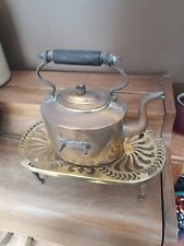 antique brass kettle for sale  HUDDERSFIELD