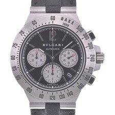 Relógio masculino automático BVLGARI Diagono CH40STA data cronógrafo Q#141692 comprar usado  Enviando para Brazil