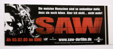 Adesivo promozionale saw usato Adesivo promozionale saw usato  Spedire a Italy