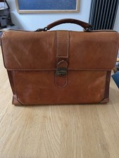 Brown leather briefcase for sale Brown leather briefcase for sale  KINGS LANGLEY
