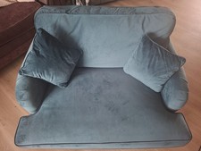 Sofa teal comfy for sale  FELTHAM