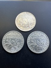 Monnaies centimes argent d'occasion  Saint-Martin-de-Ré