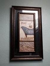 Quadro emoldurado pintura pendurada decoração para casa comprar usado  Enviando para Brazil